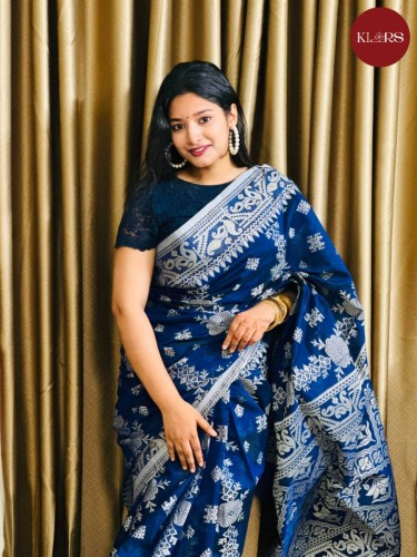 Navy Blue Neelanjali Saree